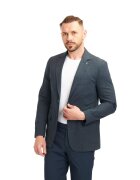 W Wegener Мъжко сако Nelson 5617 синьо - XS