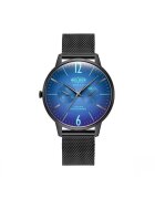 Welder Мъжки часовник - Slim WWRS403 - син циферблат - Черен