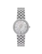 Wesse Дамски часовник модел WWL112601 - 34мм - стомана - сребрист - стоманена каишка