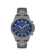 Wesse Мъжки часовник WWG205208 - 46 мм - сива стоманена каишка - водоустойчив на 5 ATM