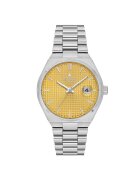 Wesse Мъжки часовник WWG209504 - 40 мм - метална каишка - водоустойчив 5 ATM - сребрист