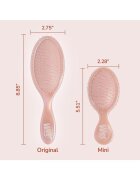 Wet Brush Комплект четки Holiday Original + Mini Duo Перлено светлорозов