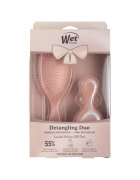 Wet Brush Комплект четки Holiday Original + Mini Duo Перлено светлорозов
