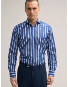 Windsor Риза regular fit с принт на райета JP2 - Тъмносин