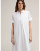 Windsor Rochie midi lejera - cu guler polo - Бял