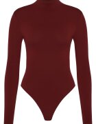 Wolford Дамско боди тъмночервено