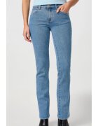Wrangler Дамски дънки Bootcut 625 - еластични сини - средна талия - памук/полиестер/еластан