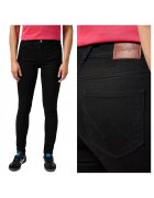 Wrangler Дамски дънки - High Skinny - Skinny Fit - Висока талия - Цип - Дълги - 5 джоба - Памук - W27-L30 US