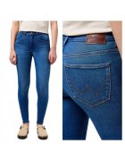 Wrangler Дамски дънки - Rustic - Skinny Fit - Средна талия - 5 джоба - Цип - Дълги - Памук - W28-L30 US