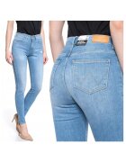 Wrangler Дамски дънки - с висока талия - тесни - 18903-184 - памук - дълги - дребни - деним - W24-L32 US