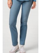 Wrangler Дамски дънки Slim fit - син - памук