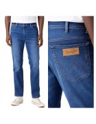Wrangler Дамски дънки - Texas Taper - вталени - ниска талия - 5 джоба - цип - дълги - памук - W31-L34 US