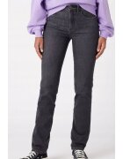 Wrangler Дамски дънки - втален модел - сиви - памук