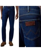 Wrangler Дънки Larston Slim - Син - Син