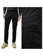 Wrangler Дънки Мъже - River - Regular Fit - Висока Талия - Цип - Дълги - 5 Джоба - Памук - W33-L34 US - Черни