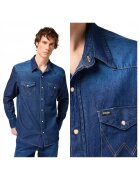 Wrangler Мъжка риза 27MW Western Shirt - Стандартна кройка - Дълги ръкави - С копчета - Класически дизайн - Памук -