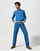 Wrangler Мъжки дънки 13mwz син памук