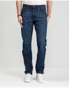Wrangler Мъжки дънки Athletic Fit Straight Fit Средна талия 5 джоба Дълги Цип Памук W32-L32 Син