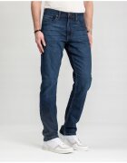 Wrangler Мъжки дънки Athletic Fit Straight Fit Средна талия 5 джоба Дълги Цип Памук W32-L32 Син