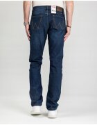 Wrangler Мъжки дънки Athletic Fit Straight Fit Средна талия 5 джоба Дълги Цип Памук W32-L32 Син