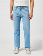 Wrangler Мъжки дънки - Frontier - Права кройка - Средна талия - 5 джоба - Цип - Дълги - Памук -