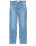 Wrangler Мъжки дънки Greensboro - Права кройка - Ниска талия - 5 джоба - Цип - Дълги - Памук -