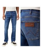 Wrangler Мъжки дънки - Greensboro - Права кройка - Средна талия - 5 джоба - Цип - Дълги - Памук - W30-L34 US