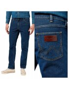 Wrangler Мъжки дънки - Greensboro - Права кройка - Средна талия - 5 джоба - Цип - Дълги - Памук - W31-L30 US