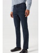Wrangler Мъжки дънки Greensboro - тъмносини - леко еластични - памучни