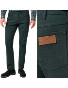 Wrangler Мъжки дънки Greensboro - тъмнозелен - Зелен