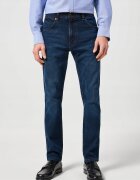 Wrangler Мъжки дънки - Larston - Slim Fit - Ниска талия - 5 джоба - Цип - Дълги - Памук - W29-L30 US
