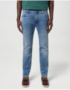 Wrangler Мъжки дънки - Larston - Slim Fit - Ниска талия - 5 джоба - Цип - Дълги - Памук - W30-L34 US