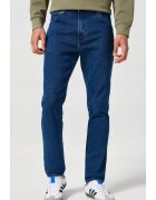 Wrangler Мъжки дънки Larston - slim stened - тъмносиньо - леко еластични - топла материя