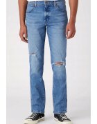 Wrangler Мъжки дънки Larston - Slim stened - Винтидж стил - Памук/Еластан