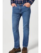 Wrangler Мъжки дънки - Larston - slim tapered - тъмносин - памук - колекция We Care