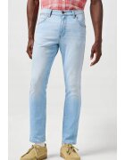Wrangler Мъжки дънки Larston Spur - памук/полиестер/еластан - светлосин