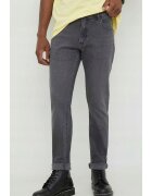 Wrangler Мъжки дънки Larston - стеснени - сиви - памучни -