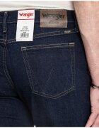 Wrangler Мъжки дънки Regular Straight Fit Средна талия 5 джоба Цип Дълги Памук Син