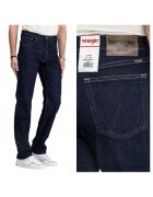 Wrangler Мъжки дънки Regular Straight Fit Средна талия 5 джоба Цип Дълги Памук Син