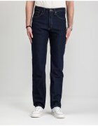 Wrangler Мъжки дънки Regular Straight Fit Средна талия 5 джоба Цип Дълги Памук Син