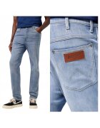 Wrangler Мъжки дънки - River - Кройка - Ниска талия - 5 джоба - Цип -qwq Дълги - Памук