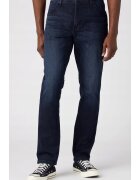 Wrangler Мъжки дънки River - стеснени - тъмносини - памук - колекция We Care