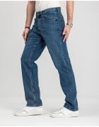 Wrangler Мъжки дънки Свободна кройка Права кройка Средна талия 5 джоба Дълги Цип Памук Син Син