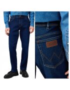 Wrangler Мъжки дънки - Texas - Права кройка - Средна талия - 5 джоба - Цип - Дълги - Памук - W31-L34 US