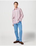 Wrangler Мъжки дънки - Texas - Права кройка - Средна талия - Цип - Дълги - 5 джоба - Памук -