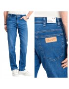 Wrangler Мъжки дънки - Texas - Права кройка - Средна талия - Цип - Дълги - 5 джоба - Памук - W31-L30 US