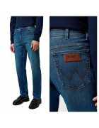Wrangler Мъжки дънки Texas Slim - син - W33-L34