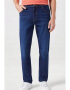 Wrangler Мъжки дънки Texas Slim - тъмносини - памук
