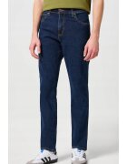 Wrangler Мъжки дънки Texas Slim - тъмносини - памук/еластан