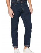 Wrangler Мъжки дънки Texas Slim - вталена кройка - 99% памук
